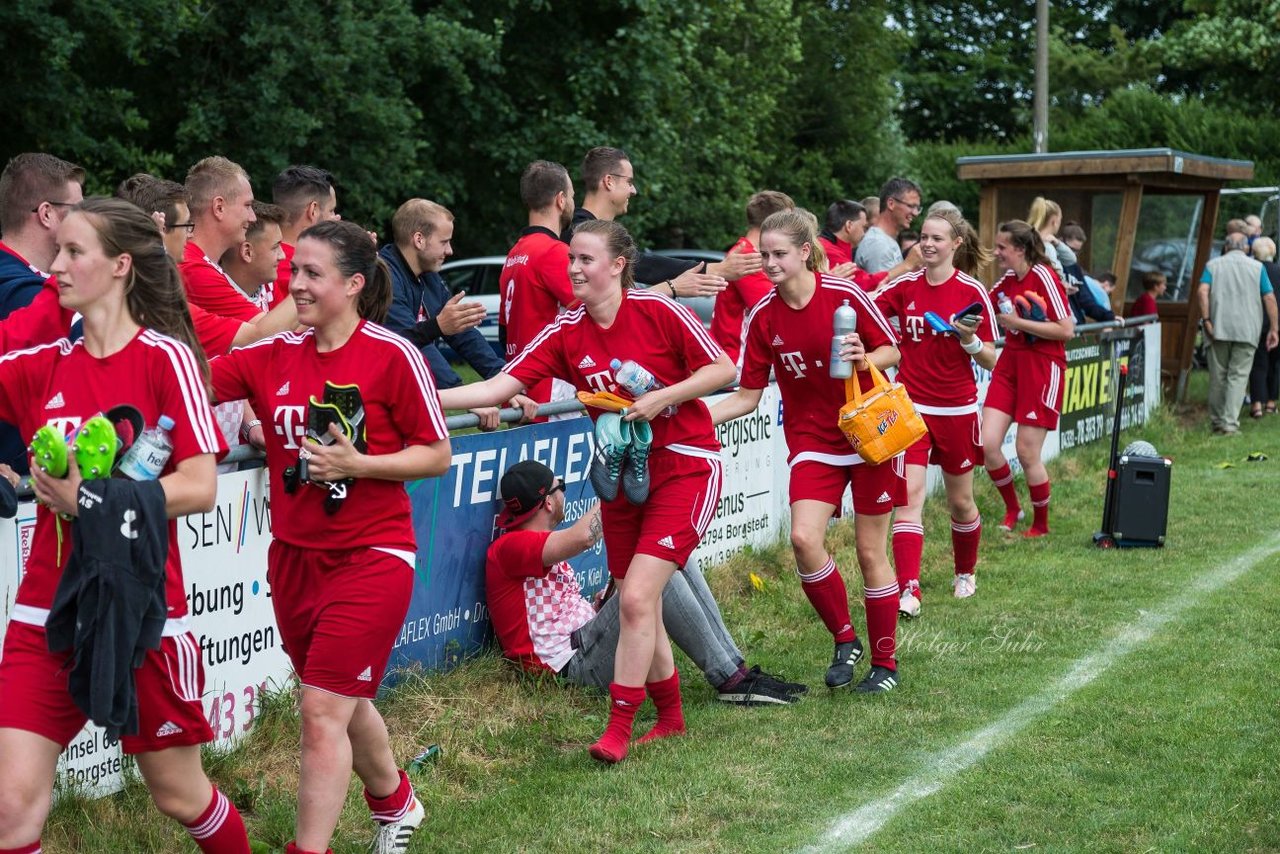 Bild 104 - Aufstiegsspiel SG Borgstedt/Brekendorf - SV Wahlstedt : Ergebnis: 1:4